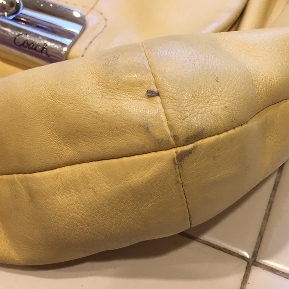 Yellow Coach bag 16808 - Picture 5 of 8